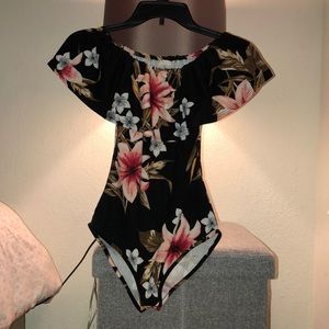 Floral bodysuit